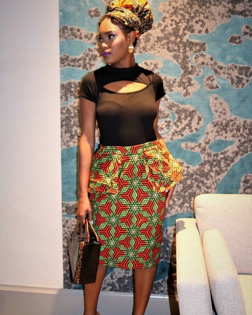 Classic Trendy Ankara pencil skirts