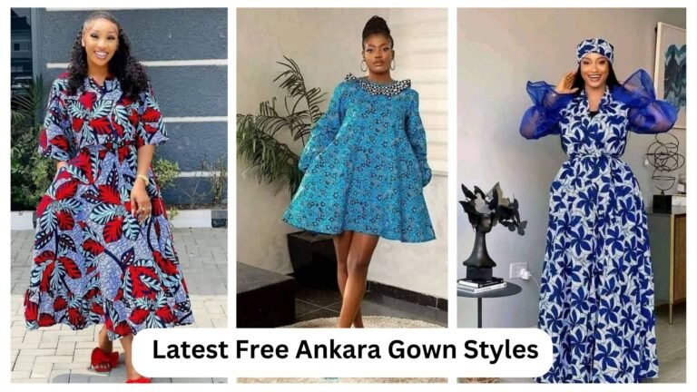 Free Ankara Gown Styles