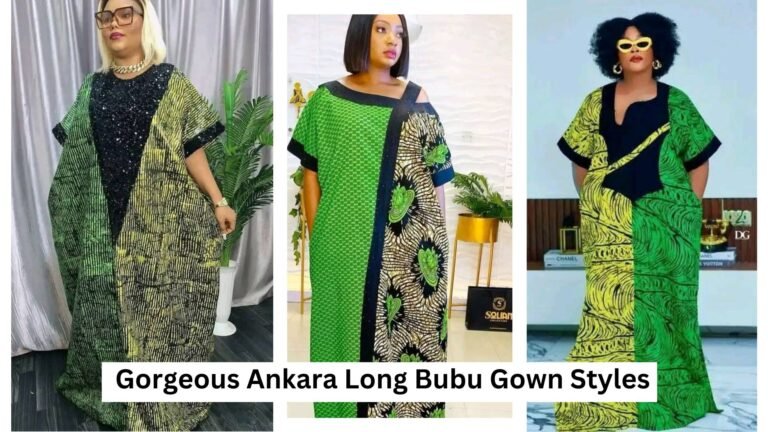 Gorgeous Ankara Long Bubu Gown Styles