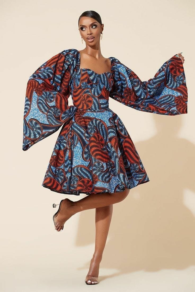 short ankara gown styles for church