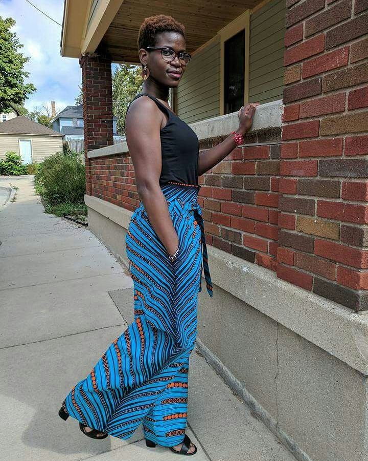 classic Ankara Palazzo Pants