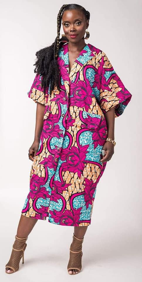 short ankara gown styles